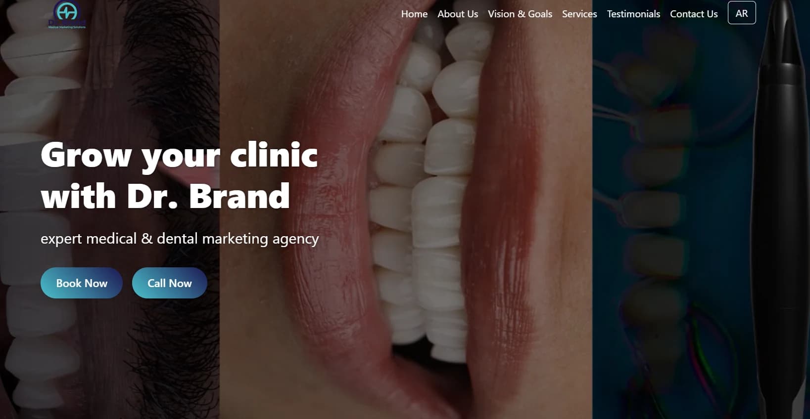Dr Brand Landing Page